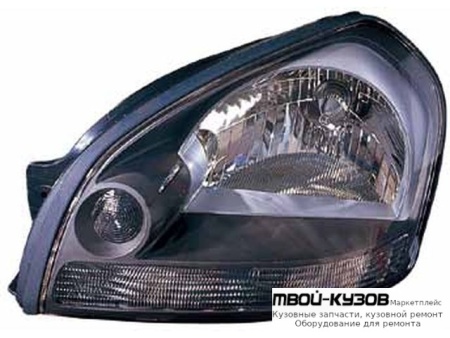 ФАРА ЛЕВАЯ СТОРОНА ПОД КОРРЕКТОР (DEPO) для Hyundai TUCSON (04.2004-)