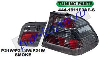 e46 фонарь задний внешн+внутр левый+правый (комплект) (седан) тюнинг прозрач хрустал тонир 444-1911F3AE-S