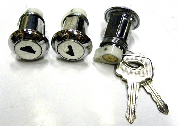 Вставки замков ВАЗ-2170 с замком багажника