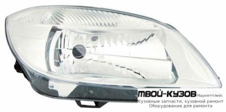 ФАРА ПРАВАЯ СТОРОНА С КОРРЕКТОР (DEPO) для Skoda FABIA / ROOMSTER (2010-)