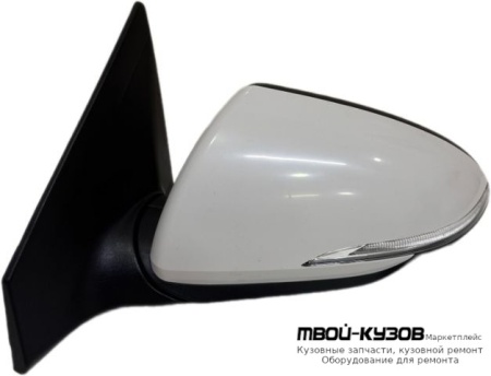 ЗЕРКАЛО ЛЕВАЯ СТОРОНА ЭЛЕКТР С ПОДОГРЕВОМ , УКАЗАТЕЛЬ ПОВОРОТА (КИТАЙ) для Hyundai ELANTRA (2016-)