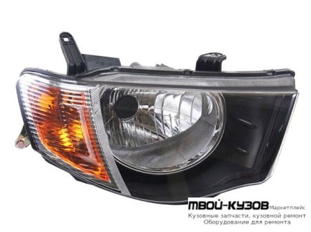 ФАРА ПРАВАЯ СТОРОНА ПОД КОРРЕКТОР (DEPO) для Mitsubishi L200 (2005-)