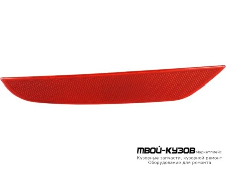 ФОНАРЬ-КАТАФОТ ЛЕВАЯ СТОРОНА В ЗАДНИЙ БАМПЕР (КИТАЙ) для Volkswagen GOLF VI (2009-2011)