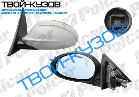 3 E90/91- ЗЕРКАЛО ПРАВОЕ ЭЛЕКТРИКА+ОБОГРЕВ+АСФЕРА ПОД ПОКРАСКУ