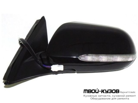 ЗЕРКАЛО ЛЕВАЯ СТОРОНА ЭЛЕКТР С ПОДОГРЕВОМ , АВТОСКЛАДЫВ С УКАЗАТЕЛЬ ПОВОРОТА (ASPHERICAL) (ТАЙВАНЬ) для Honda ACCORD CL / CM (02.2003-) ЕВРОПА