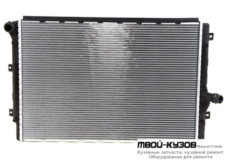 РАДИАТОР ОХЛАЖДЕНИЯ (см.каталог) для Skoda OCTAVIA (2004-2008), Volkswagen GOLF V (10.2003-), Volkswagen PASSAT B6 (06.2005-), Audi A3 (09.2003 - 09.2005-)