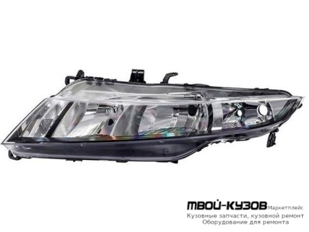 ФАРА ЛЕВАЯ СТОРОНА ПОД КОРРЕКТОР (ХЭТЧБЭК) (DEPO) для Honda CIVIC (2006-2011) ХЭТЧБЭК / КУПЕ