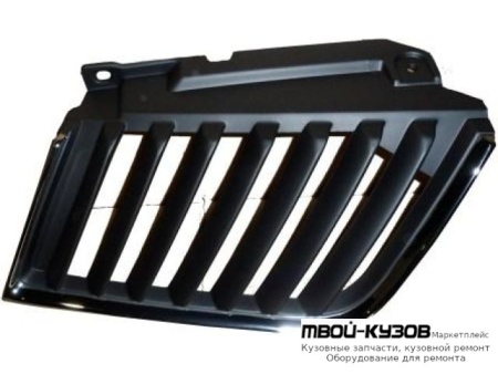 РЕШЕТКА РАДИАТОРА ПРАВАЯ СТОРОНА ХРОМ-ЧЁРНЫЙ (ТАЙВАНЬ) для Mitsubishi L200 (2005-)