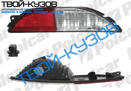 PUNTO GRANDE 05- ФАРА ЗАДНЕГО ХОДА ПРАВАЯ В ЗАДНИЙ БАМПЕР  TYC