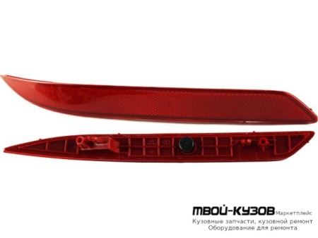 ФОНАРЬ-КАТАФОТ ЛЕВАЯ СТОРОНА В ЗАДНИЙ БАМПЕР (ХЭТЧБЭК) (КИТАЙ) для KIA RIO (2011-2017)