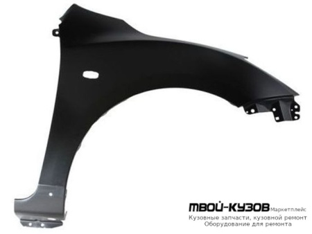 КРЫЛО ПЕРЕДНИЙ ПРАВАЯ СТОРОНА С ОТВ ПОД ПОВТОРИТЕЛЬ (ТАЙВАНЬ) для Mazda 3 (2009-)