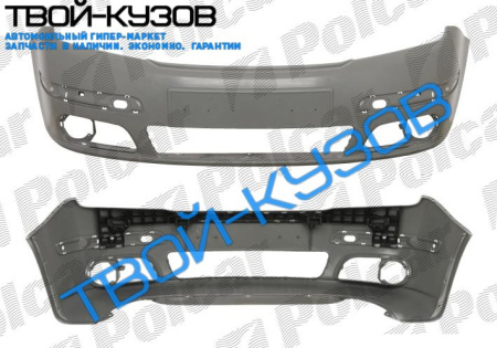 FABIA 04- БАМПЕР ПЕРЕДНИЙ ГРУНТ