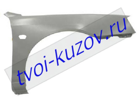 ELANTRA КРЫЛО ПЕРЕДНЕЕ правое с отверстием под повторитель поворота