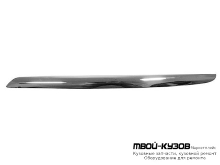 МОЛДИНГ БАМПЕРА ПЕРЕДНИЙ ЛЕВАЯ СТОРОНА ХРОМ (КИТАЙ) для Nissan TEANA (2008-2013)