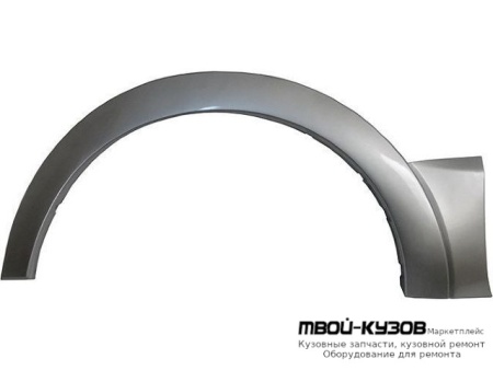 МОЛДИНГ АРКИ КРЫЛА ЛЕВАЯ СТОРОНА ПЕРЕД , ЗАДНИЙ ЧАСТЬ для Mitsubishi PAJERO / MONTERO (2007-)