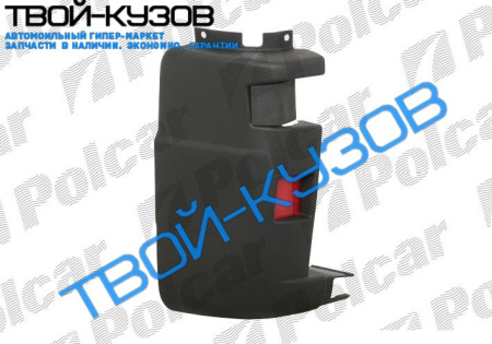BOXER/JUMPER/DUCATO 2002-УГОЛ ЗАДНЕГО БАМПЕРА ЛЕВЫЙ С КРАСНЫМ ОТРАЖАТ.