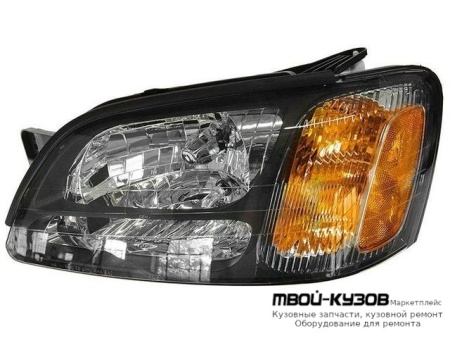 ФАРА ЛЕВАЯ СТОРОНА (USA) ДВУХЛАМП С (DEPO) ЖЕЛТ для Subaru LEGACY (2000-2004)
