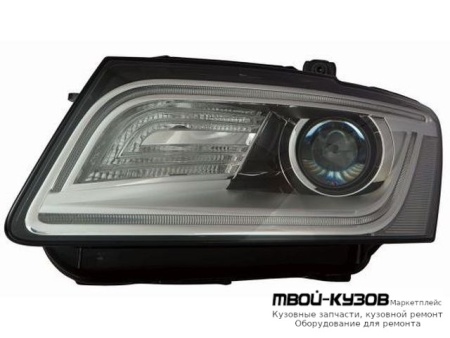 ФАРА ЛЕВАЯ СТОРОНА ЛИНЗОВАННАЯ С КОРРЕКТОР , (КСЕНОН) , ДИОД (DEPO) для Audi Q5 (2008-2017)