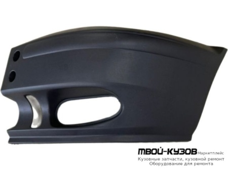 БОКОВИНА БАМПЕРА ПЕРЕДНИЙ ЛЕВАЯ СТОРОНА С ОТВ П/ ПРОТИВОТУМ (ИТАЛИЯ) для Ford TRANSIT (03.2000-)