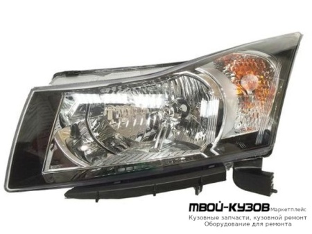 ФАРА ЛЕВАЯ СТОРОНА ВНУТРИ ЧЁРНЫЙ (КИТАЙ) для Chevrolet CRUZE (2009-)