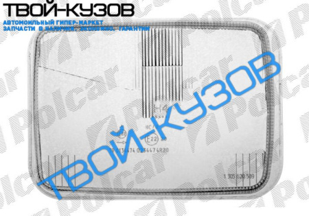 507-814D 86- СТЕКЛО ФАРЫ ПРАВОЕ