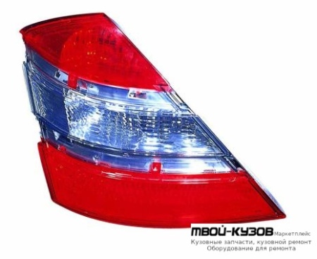 ФОНАРЬ ЗАДНИЙ ВНЕШНИЙ ЛЕВАЯ СТОРОНА БЕЗ ХРОМ МОЛДИНГ (DEPO) для Mercedes W221 (10.2005-)