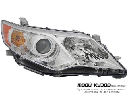 ФАРА ПРАВАЯ СТОРОНА С КОРРЕКТОР (DEPO) для Toyota CAMRY V50 (2011-)