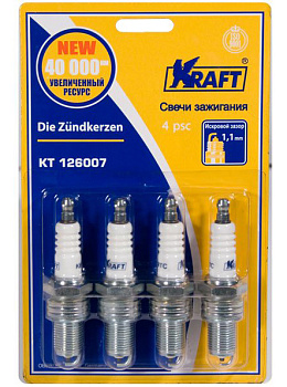 Свечи ВАЗ-2108 инж. (KRAFT) КТ 126007