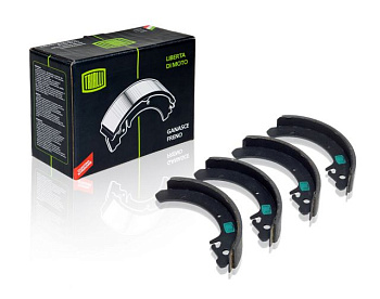 Колодка тормозная ВАЗ-2108 задняя (TRIALLI) GF231 (4 шт.)