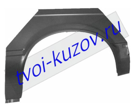 E30 АРКА КРЫЛА (ремкомплект арки) задняя правая (2 дв)