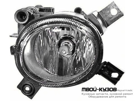 ФАРА ПРОТИВОТУМАННАЯ ЛЕВАЯ СТОРОНА (DEPO) для Audi A4 (2005-2007)