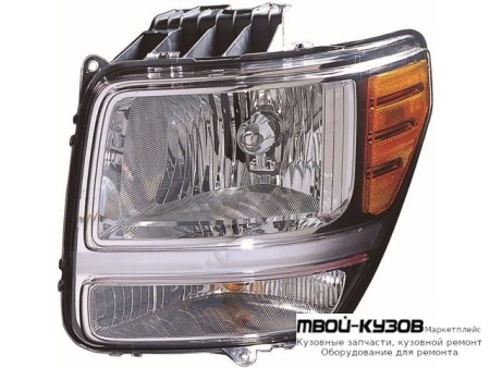 ФАРА ЛЕВАЯ СТОРОНА (EAGLE EYES) для Dodge NITRO (2007-)