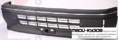 БАМПЕР ПЕРЕДНИЙ С ХРОМ МОЛДИНГ ЧЁРНЫЙ (ТАЙВАНЬ) для Toyota HI-ACE (1989-1993) (1994-1996) (1997-)