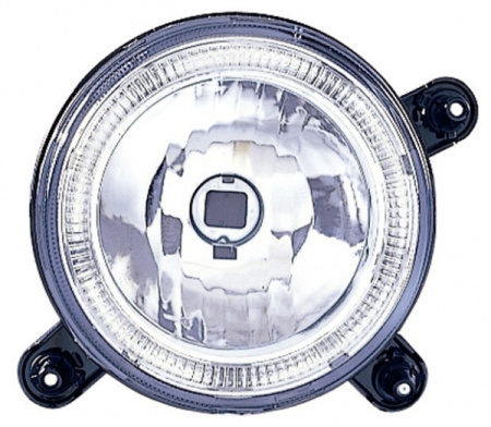 GOLF ФАРА лев. и прав. (КОМПЛЕКТ) ТЮНИНГОВАН. ДАЛЬН СВЕТА с СВЕТЯЩ ОБОДК В СБОРЕ с КРЕПЛЕН хрустальн. внутри хромирован