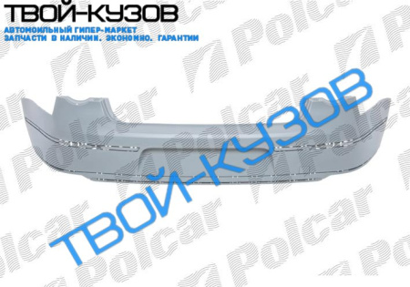 PASSAT B6 05- БАМПЕР ЗАДНИЙ ГРУНТ (СЕДАН)