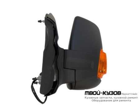 ЗЕРКАЛО ЛЕВАЯ СТОРОНА ЭЛЕКТР С ПОДОГРЕВОМ , ЖЕЛТ УКАЗАТЕЛЬ ПОВОРОТА (CONVEX) (ТАЙВАНЬ) для Ford TRANSIT (2014-)