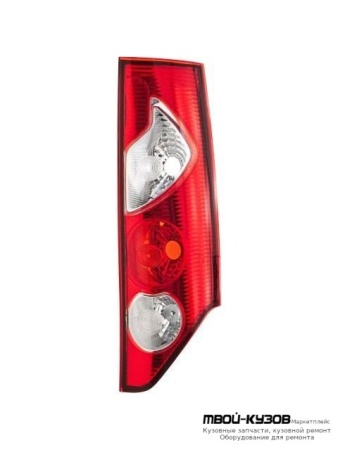 ФОНАРЬ ЗАДНИЙ ВНЕШНИЙ ПРАВАЯ СТОРОНА П/ ОДИНАРН ДВЕРЬ (DEPO) для Renault KANGOO (2008-2013)