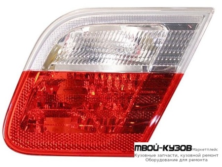 ФОНАРЬ ЗАДНИЙ ВНУТРЕН ПРАВАЯ СТОРОНА (DEPO) КРАСНЫЙ-БЕЛ для BMW E46 КУПЕ (10.1998 - 03.2003) (2003-2006)