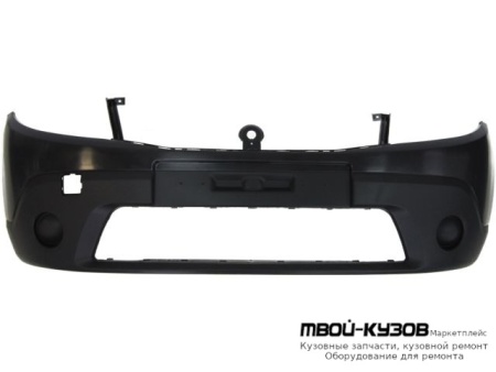 БАМПЕР ПЕРЕДНИЙ БЕЗ ОТВЕРСТИЙ ПОД ПРОТИВОТУМАННЫЕ ФАРЫ (АРГЕНТИНА) для Renault SANDERO (2008-)