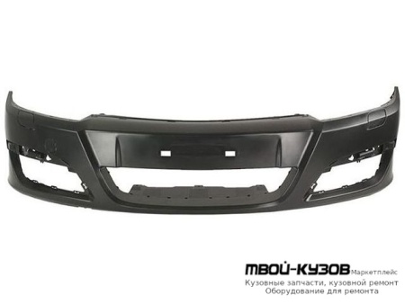 БАМПЕР ПЕРЕДНИЙ ЧЁРНЫЙ (ИТАЛИЯ) для Opel ASTRA H (06.2004-)