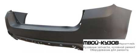 БАМПЕР ЗАДНИЙ (ТАЙВАНЬ) для Toyota HIGHLANDER (2007-2009)