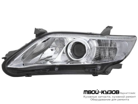 ФАРА ЛЕВАЯ СТОРОНА ПОД КОРРЕКТОР КАТАФОТ (DEPO) БЕЛЫЙ для Toyota CAMRY V40 (01.2006-)