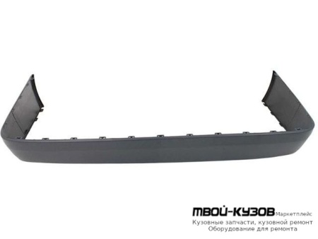 МОЛДИНГ БАМПЕРА ЗАДНИЙ ЦЕНТРАЛ БЕЗ ОТВ ПОД ДАТЧИКИ ГРУНТ (ТАЙВАНЬ) для Mercedes W210 (08.1995 - 08.1999) (09.1999 - 06.2002)