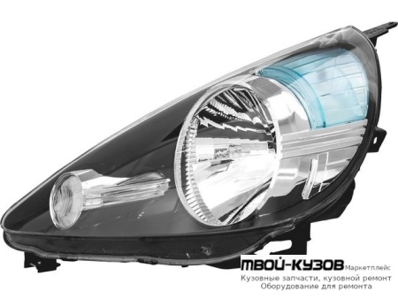 ФАРА ЛЕВАЯ СТОРОНА +/- ПОД КОРРЕКТОР (DEPO) для Honda JAZZ / FIT (2001-)