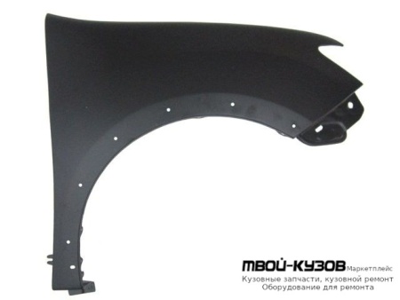КРЫЛО ПЕРЕДНИЙ ПРАВАЯ СТОРОНА БЕЗ ОТВ ПОД ПОВТОРИТЕЛЬ (ТУРЦИЯ) для Renault LOGAN / SANDERO (2014-)