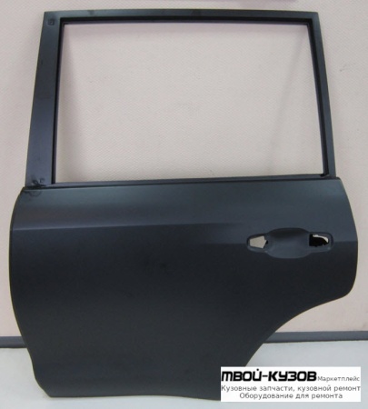 ДВЕРЬ ЗАДНИЙ ЛЕВАЯ СТОРОНА БЕЗ ОТВ ПОД МОЛДИНГ (КИТАЙ) для Toyota LANDCRUISER 200 (2012-)