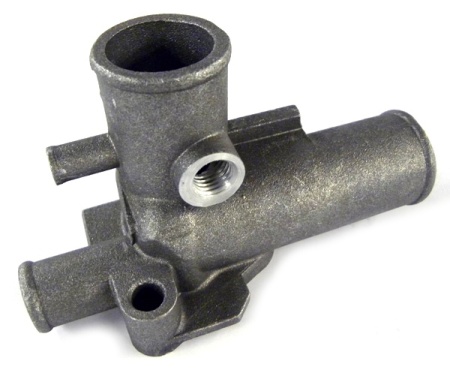 Тройник головки блока ВАЗ-2111 (Автоваз) патрубок отводящий