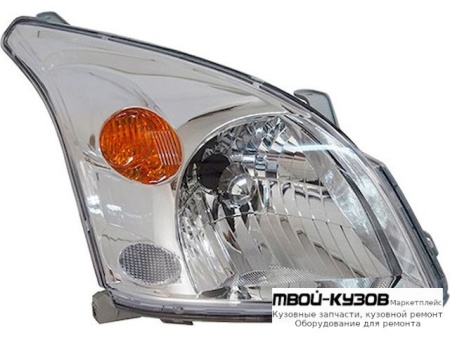 ФАРА ПРАВАЯ СТОРОНА +/- ПОД КОРРЕКТОР (КИТАЙ) для Toyota LANDCRUISER PRADO 120 (09.2002-)