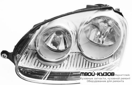 ФАРА ЛЕВАЯ СТОРОНА С КОРРЕКТОР (DEPO) для Volkswagen JETTA (2005-2010)