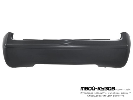 БАМПЕР ЗАДНИЙ ЧЁРНЫЙ (ТАЙВАНЬ) для Nissan MICRA (2003-)